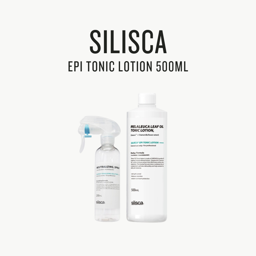 Silisca EPI Tonic Lotion 500 ml + leere 200 ml Sprühflasche