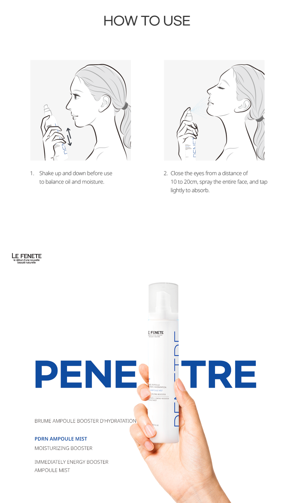 PENETRE (PDRN Ampullennebel 100 ml)