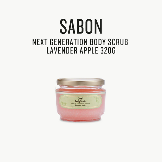 [SABON ] Next Generation Body Scrub Lavender Apple 320g