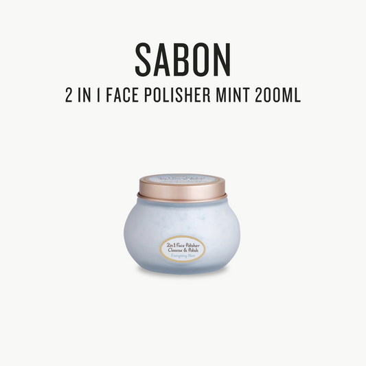 [ SABON ] 2 in 1 Face Polisher Mint 200mL