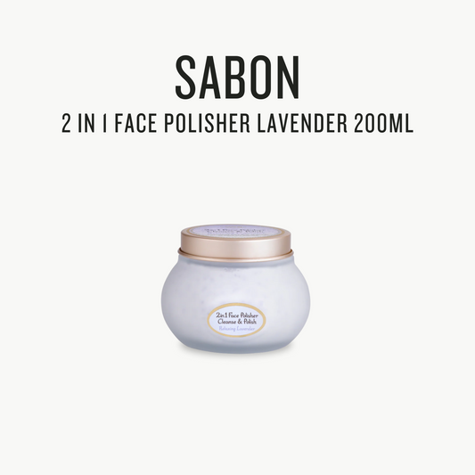 [ SABON ] 2 in 1 Face Polisher Lavender 200mL