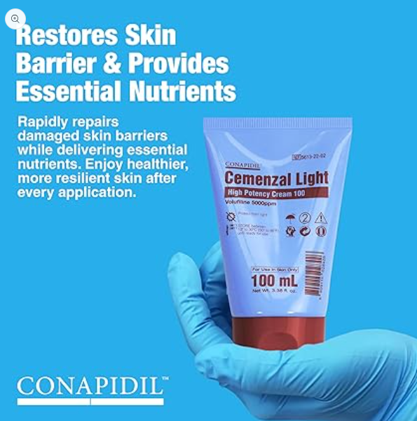 フェイスクリーム Conapidi Cemenzal Light 100mL CONAPIDIL Cemenzal Light Cream 100ml - Volufiline Skincare