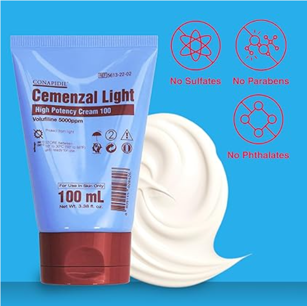 Cemenzal Light 高濃度クリーム 100mL USA Seller-Conapidil Cemenzal Light High Potency Cream-100mL