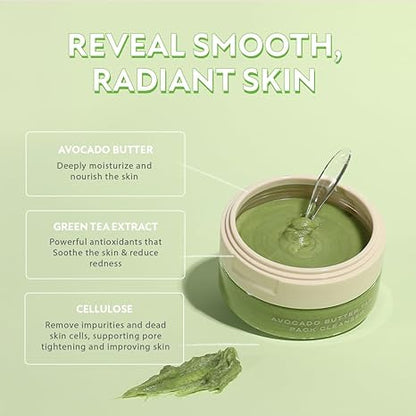 [ Flaner] Avocado Pack Pore Cleanser 120g