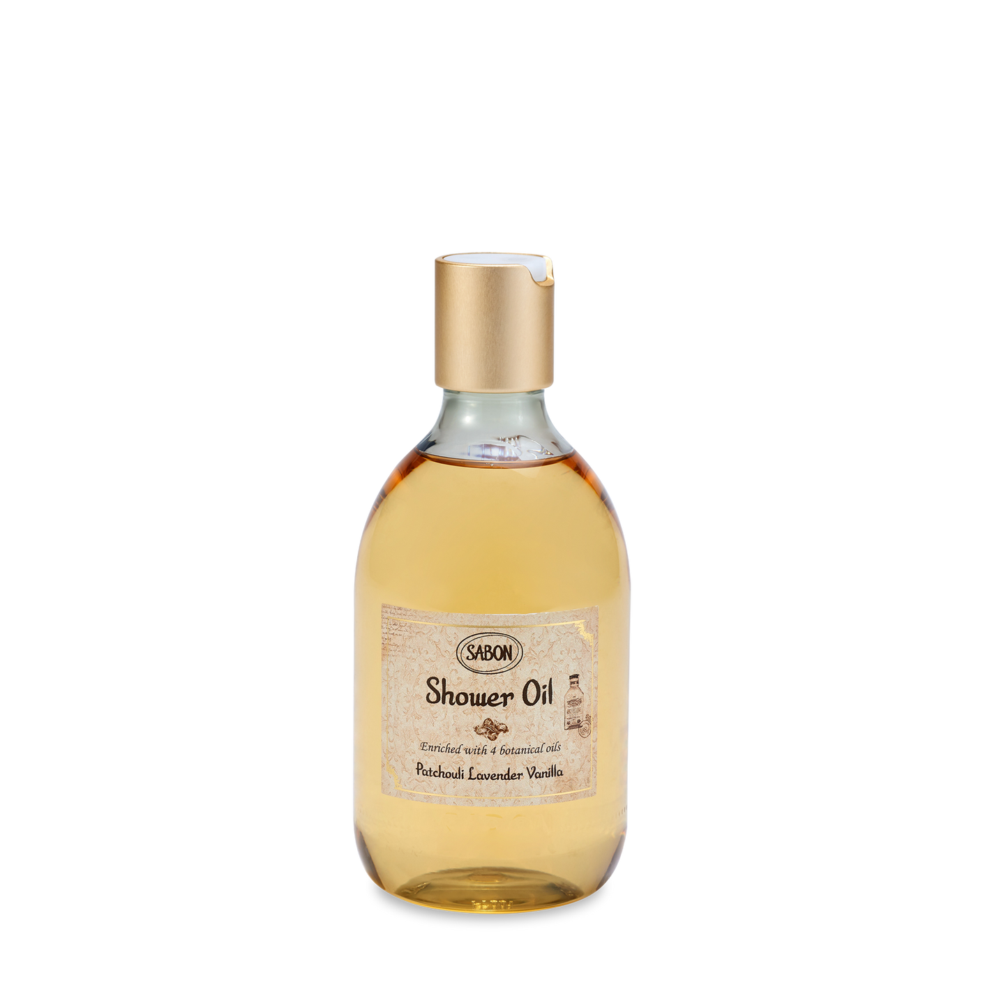 Shower Oil Patchouli Lavender Vanilla 300mL
