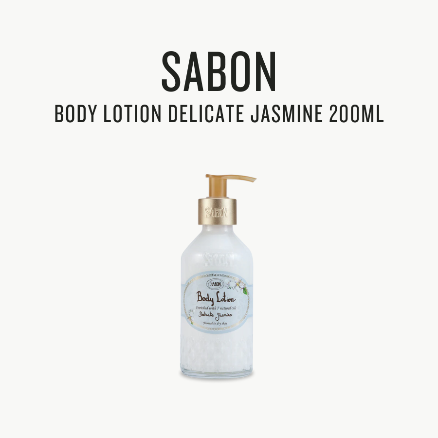 [ SABON ] Body Lotion Delicate Jasmine 200mL