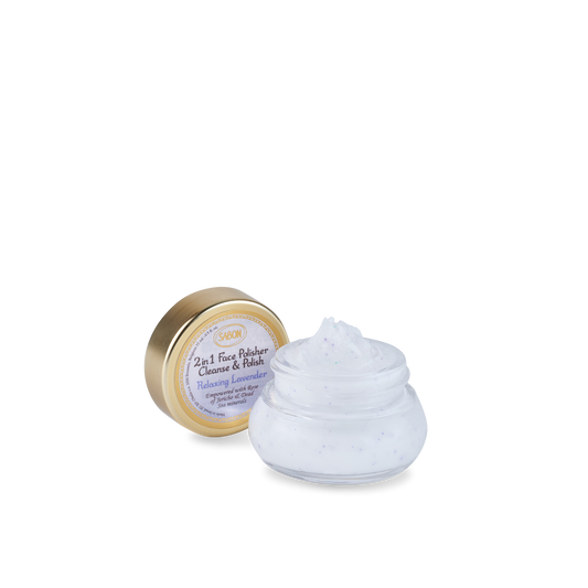 Mini 2 in 1 Face Polisher Lavender 15mL
