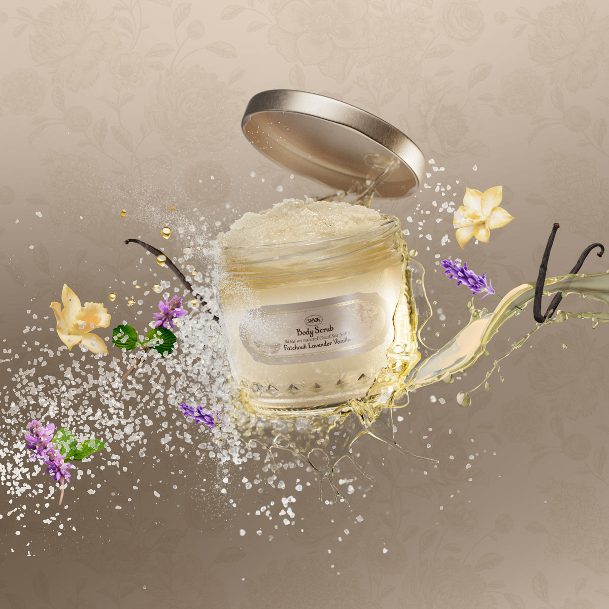 Next Generation Body Scrub Patchouli Lavender Vanilla 600g