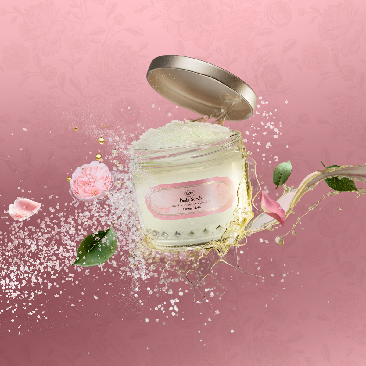 Next Generation Body Scrub Green Rose 320g