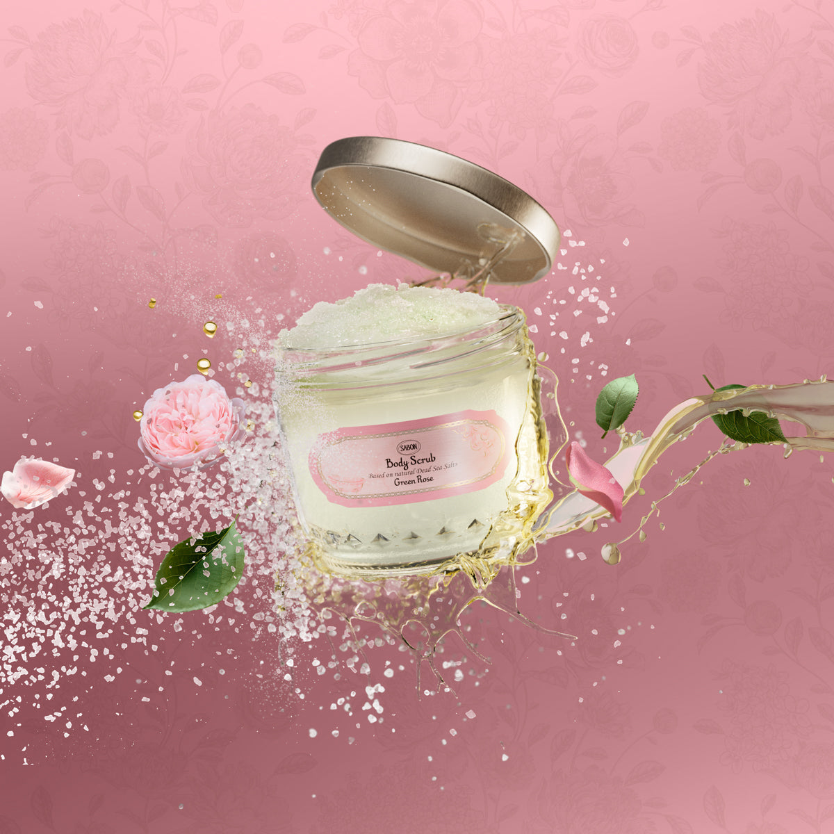 Next Generation Body Scrub Green Rose 600g