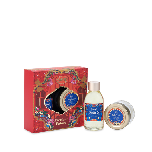 Shower Oil & Body Scrub - Lily Palace Kit