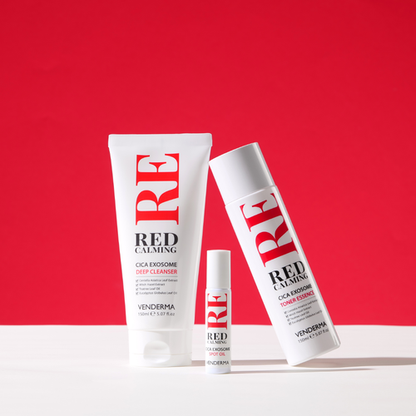 [VENDERMA] Red Calming Cica Exosome 2 Weeks Intensive Care Program Set