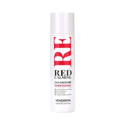 [VENDERMA] Red Calming Cica Exosome Toner Essence 150ml(Vegan)