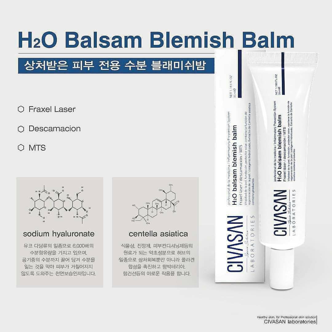 [ CIVASAN ] H2O Blemish Balm 35ml
