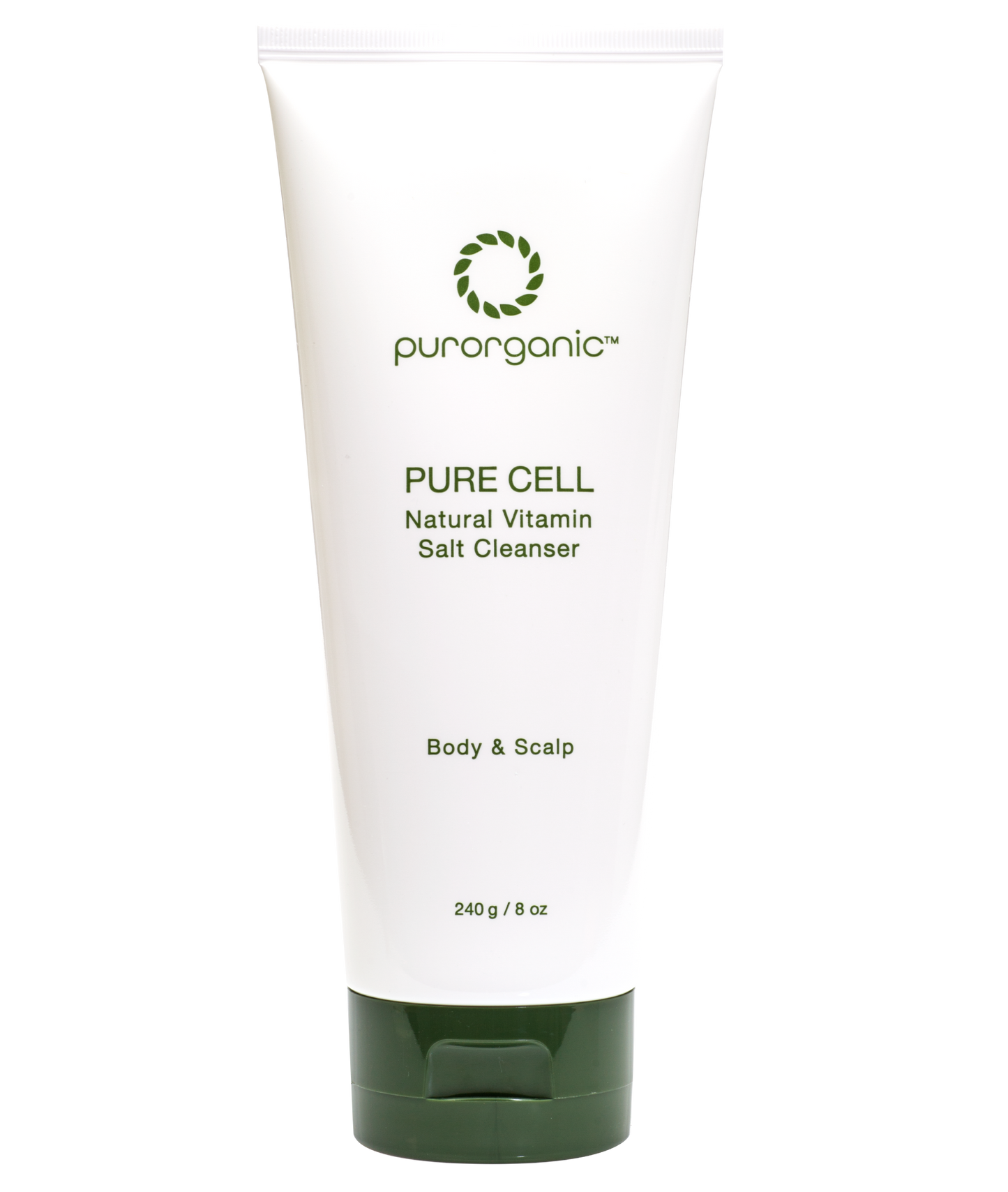 [ PurOrganic ] Purecell Natural Vitamin Salt Cleanser 240m