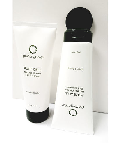 [ PurOrganic ] Purecell Natural Vitamin Salt Cleanser 240m