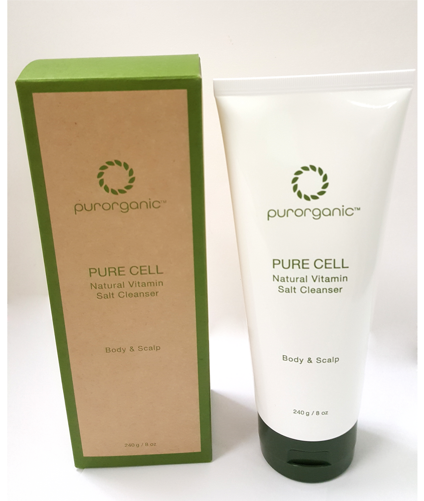 [ PurOrganic ] Purecell Natural Vitamin Salt Cleanser 240m