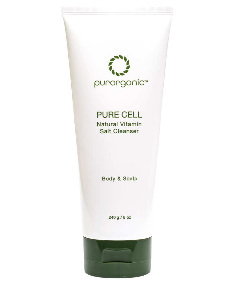 Purorganic-Purecell Natural Vitamin Salt Cleanser 240ml(8floz) Made in USA